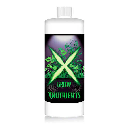 X Nutrients Grow Nutrient, 1 quart bottle