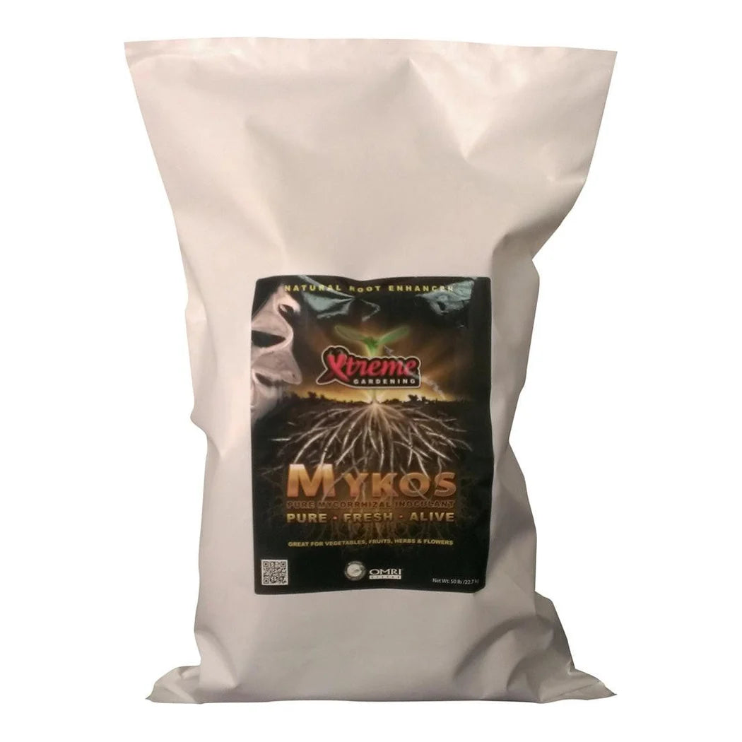 Xtreme Gardening Mykos mycorrhizal inoculant, 50 lb sack